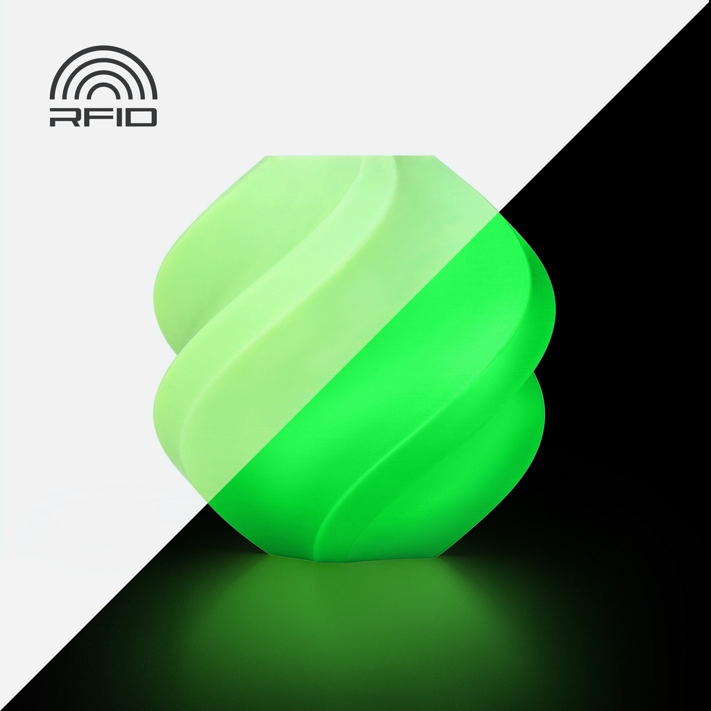 Bambu Lab PLA Glow (Glow Green)